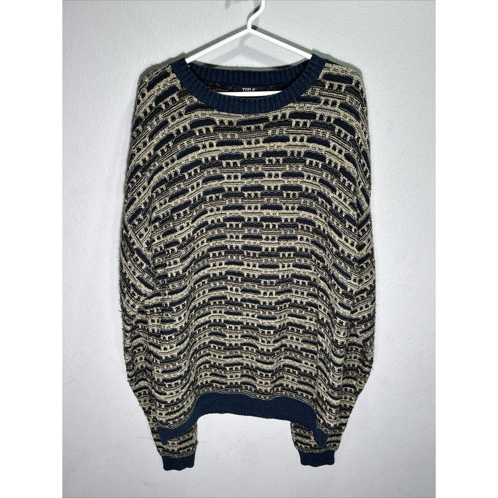 Vintage Men's TSR Made In The USA Knit Pullover Sweater Size XXLT Long 90's